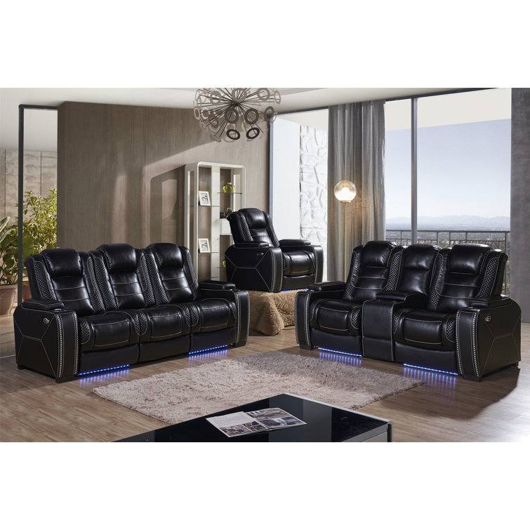 Wade Logan® Moskowitz 2 Piece Reclining Living Room Set & Reviews Wayfair